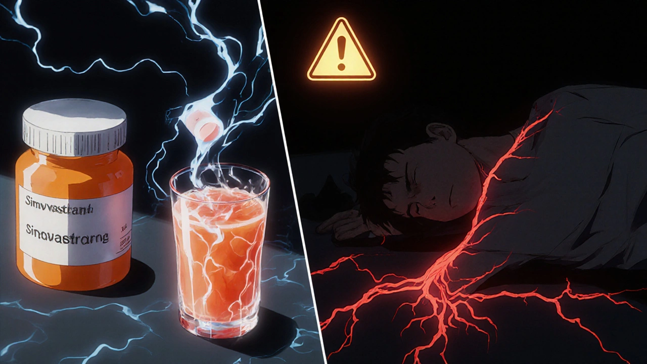 Man collapsing as grapefruit juice causes dangerous blood vessel reactions