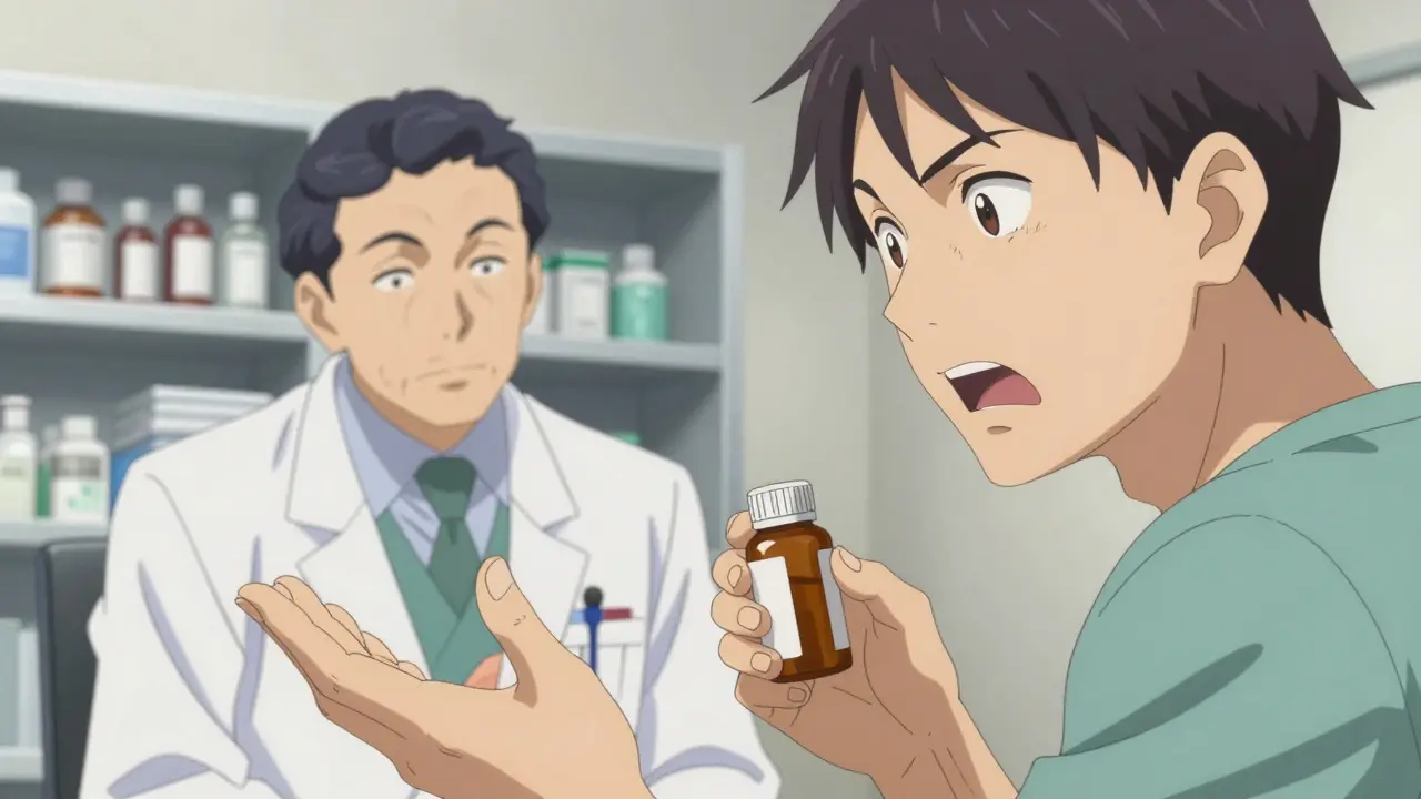 Patient advocating for themselves during a doctor consultation